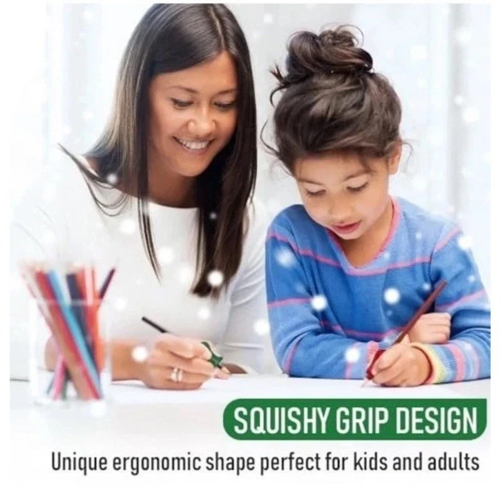 The Pencil Grip Original Pencil Grippers 14 Pc, Improves‎ Kids Handwriting,